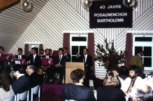 Festakt zum 40.-jährigen Jubiläum 1990