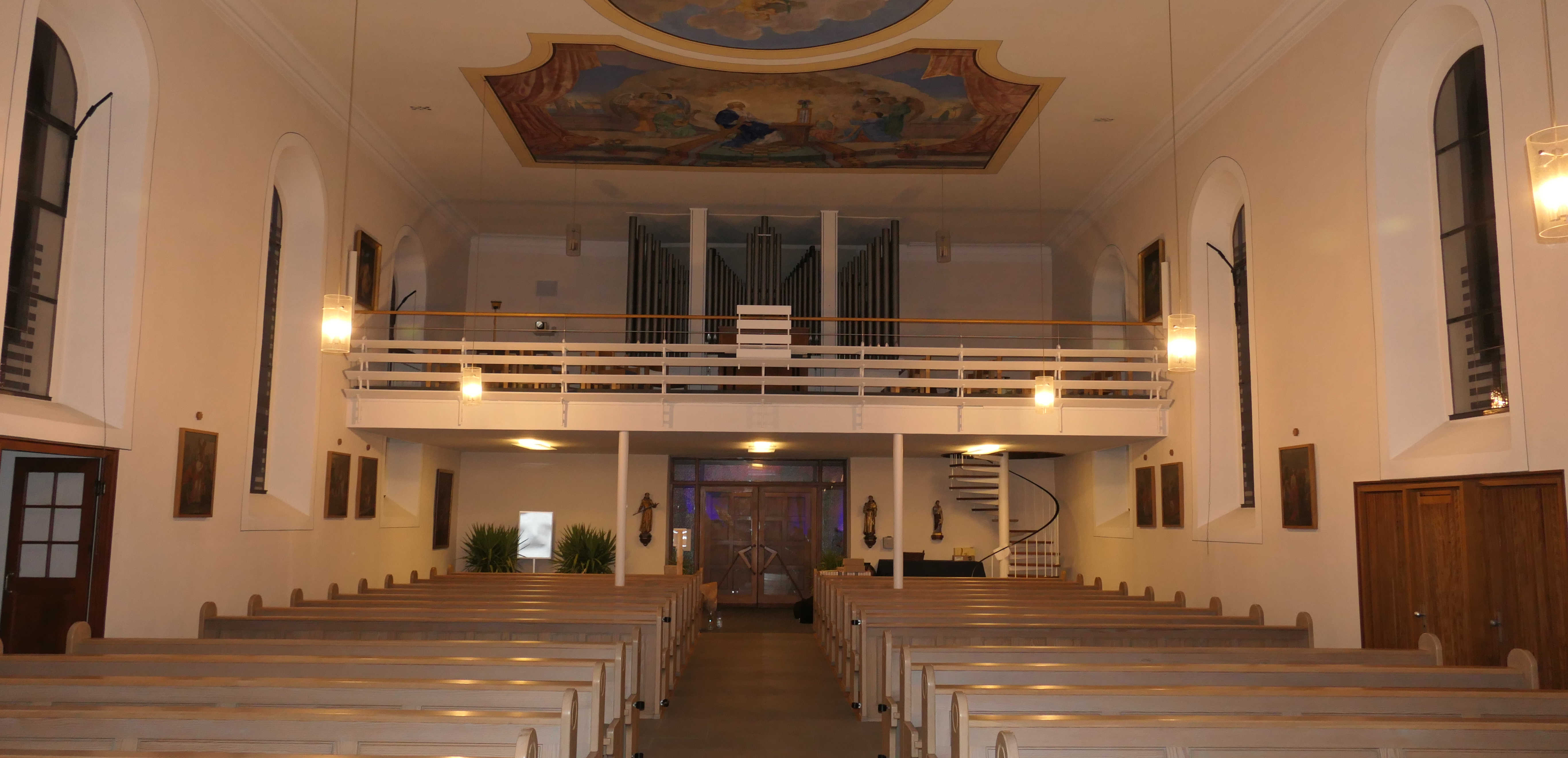 Die Kirche vor dem Konzert